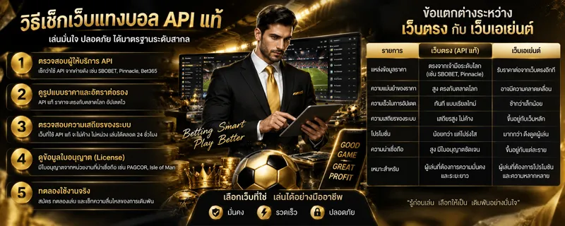 เว็บแทงบอล API แท้