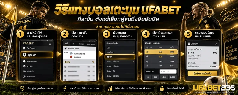 แทงบอลเตะมุม